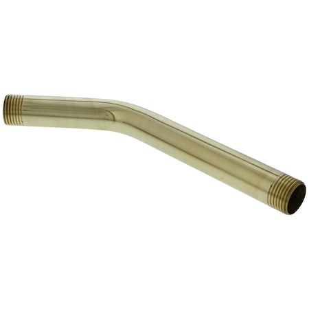 Jones Stephens Polished Brass 8in. Wall Mount Shower Arm S03032